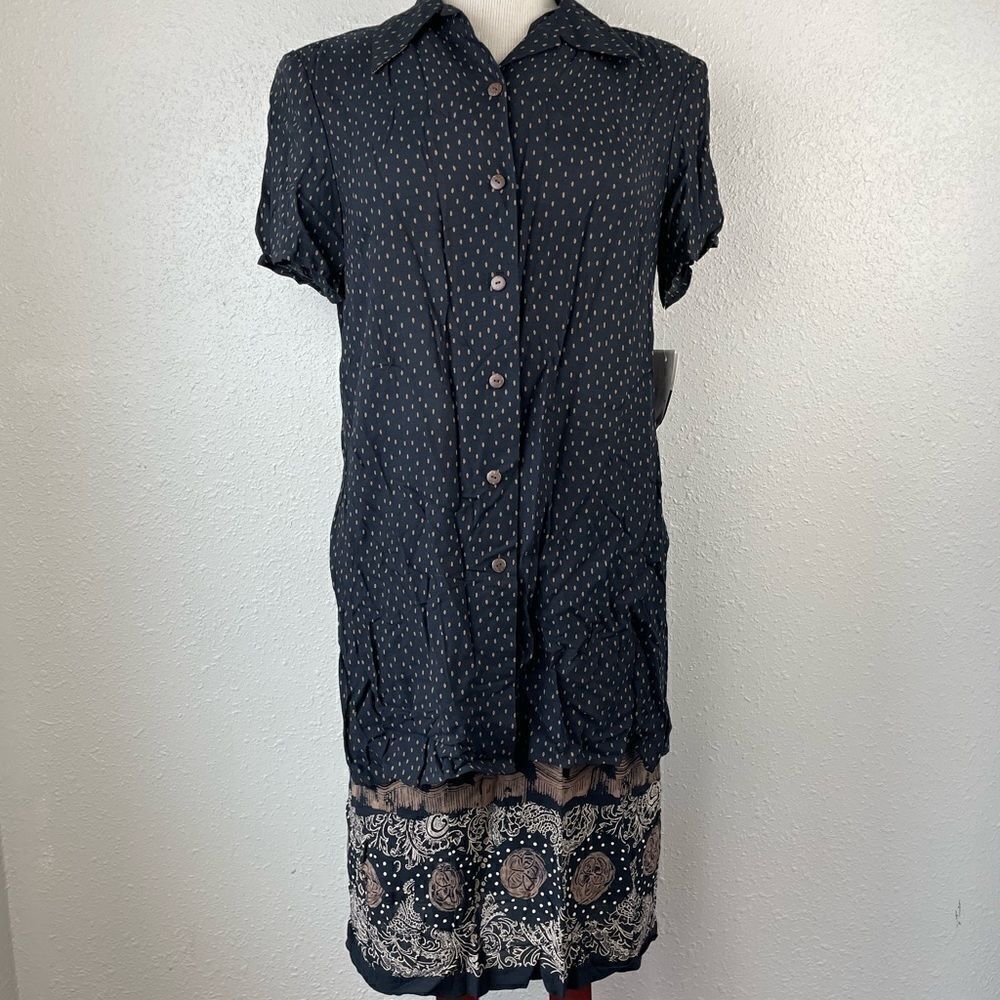 NWT Liz Claiborne Matching Button Down Shirt and Skirt Size 8